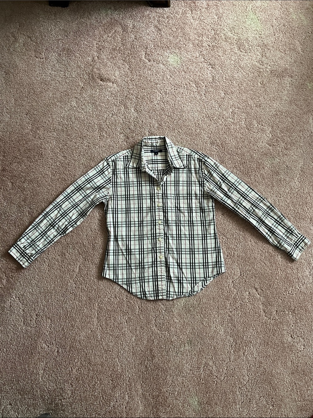 Burberry Nova Check Button-Down Shirt
